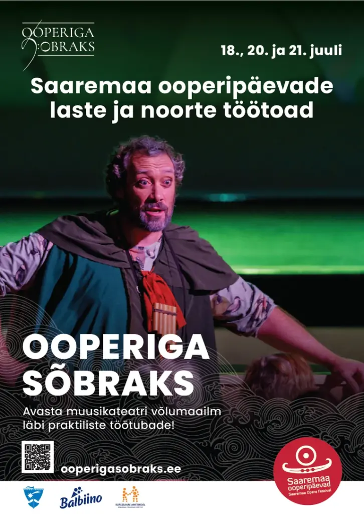 „Ooperiga Sõbraks“: tasuta finaal 21. juulil Kuressaares