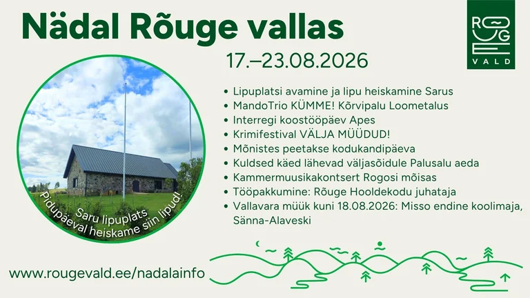 Mõniste kodukandipäev 22. augustil: sissepääs tasuta